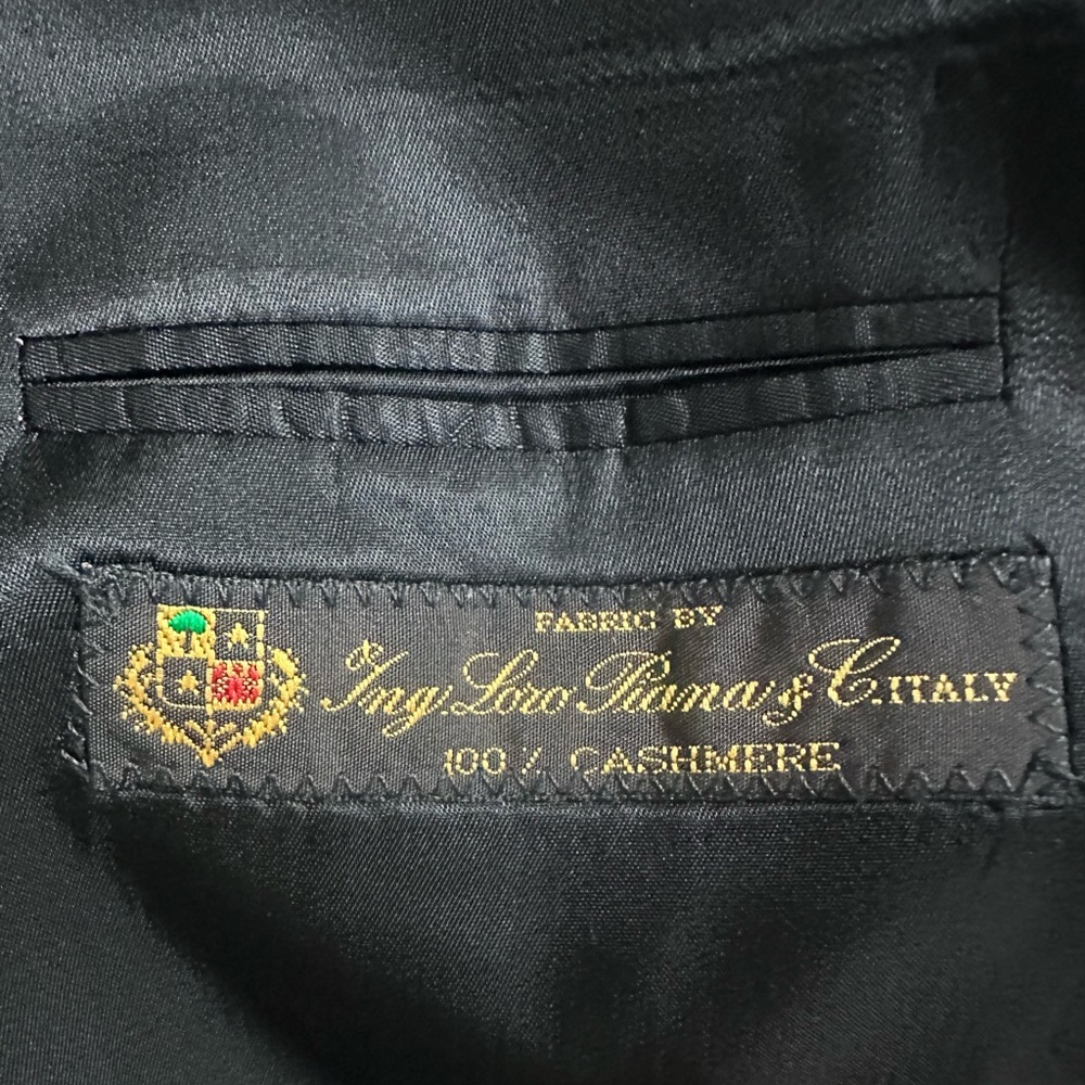 Silverstone 100% Cashmere Houndstooth‎ Men’s Blazer, Size 42R, MSRP $350 - Picture 5 of 8